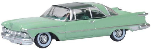 Oxford Diecast HO 1959 Imperial Crown 2-Door Hardtop - Highland Green, Ballad Green Imperial