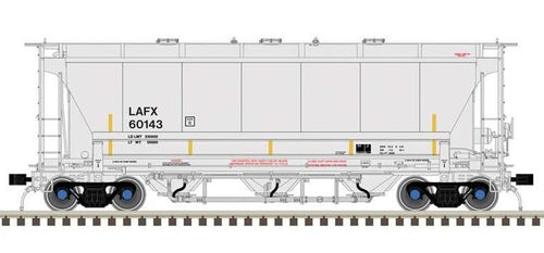 Atlas Master Line HO Trinity 3230 3-Bay Covered Hopper - LaFarge North America LAFX : #60170