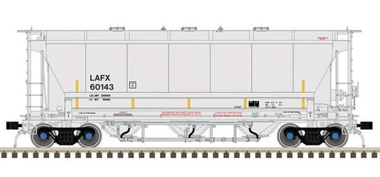 Atlas Master Line HO Trinity 3230 3-Bay Covered Hopper - LaFarge North America LAFX : #60170
