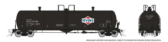 Rapido Trains HO Procor 20K gal. Tank Car: Irving Oil - UTLX