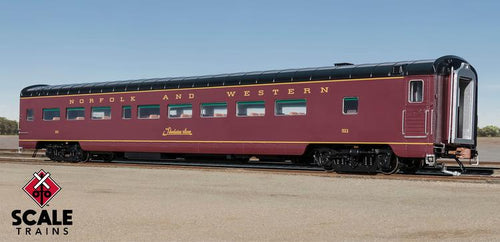 Fox Valley HO Pullman-Standard Compartment Coach - Norfolk & Western / Powhatan Arrow : #511