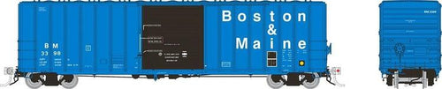 Rapido Trains HO PC&F 5241cuft boxcar : Boston & Maine - As Delivered