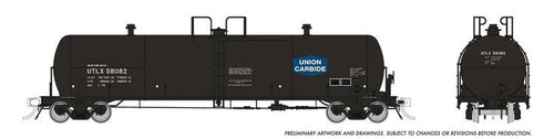 Rapido Trains HO Procor 20K gal. Tank Car: Union Carbide - UTLX