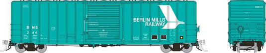 Rapido Trains HO PC&F 5241cuft boxcar : Berlin Mills Railway (BMS)