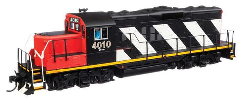Walthers Mainline HO EMD GP9 Phase II with Chopped Nose - Standard DC - Canadian National #4010