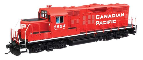 Walthers Mainline HO EMD GP9 Phase II with Chopped Nose - Standard DC - Canadian Pacific #1624