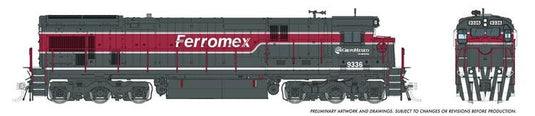 Rapido Trains HO GE C36-7 w/DCC & Sound - Ferromex #9336