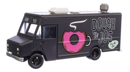 Walthers SceneMaster HO Morgan Olson Route Star Van - Dough 'n Joe Food Truck