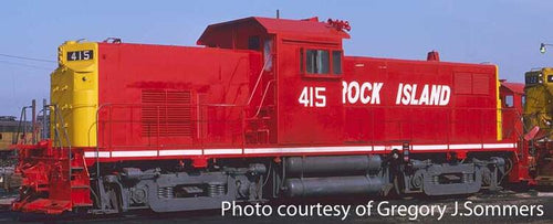 Bowser Executive HO Alco C-415 - w/DCC & Sound - Rock Island (Red & Yellow) : #416
