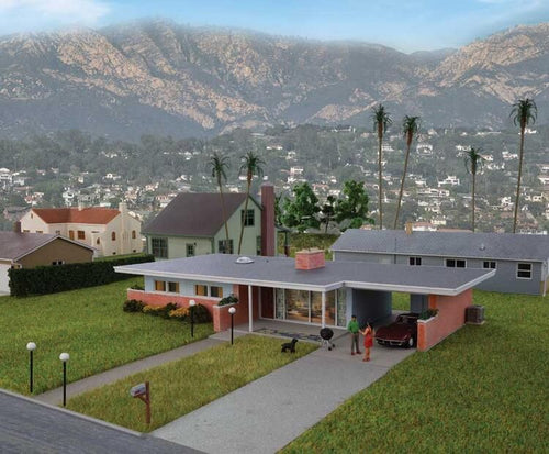 Walthers Cornerstone HO Mid-century Modern Home - Kit
