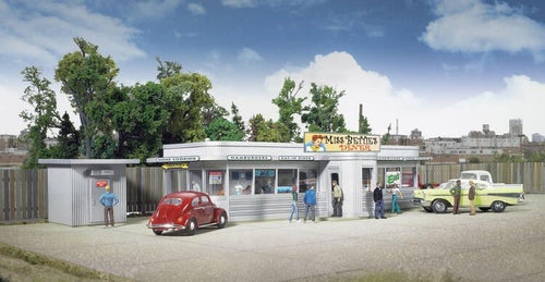 Walthers Cornerstone HO Miss Bettie's Diner - Kit