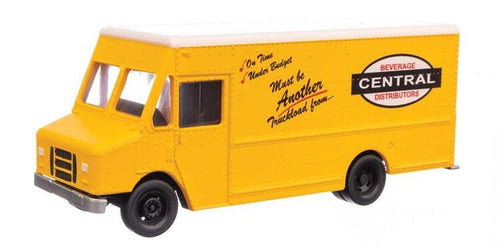 Walthers SceneMaster HO Morgan Olson Route Star Van - Central Beverage Distributors