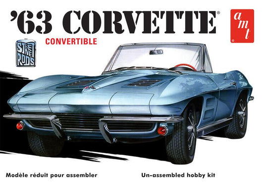 AMT 1/25 1963 Corvette Convertible