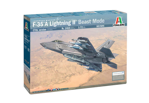 Italeri 1/72 F-35A LIGHTNING II CTOL version (Beast Mode)