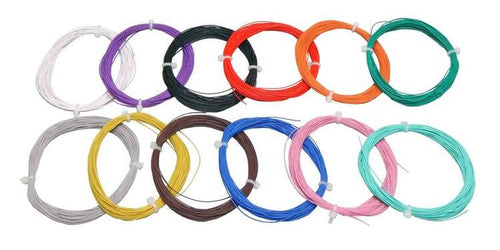 ESU Super thin cable, 0.5mm, AWG36, 10m, Turquoise