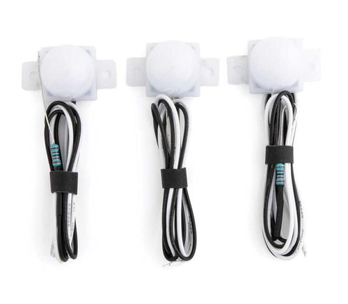 Walthers SceneMaster HO LED Dome Building Light 3-Pack - Natural White