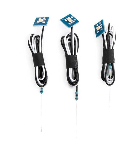 Walthers SceneMaster HO LED Small Building Light 3-Pack - Cool White