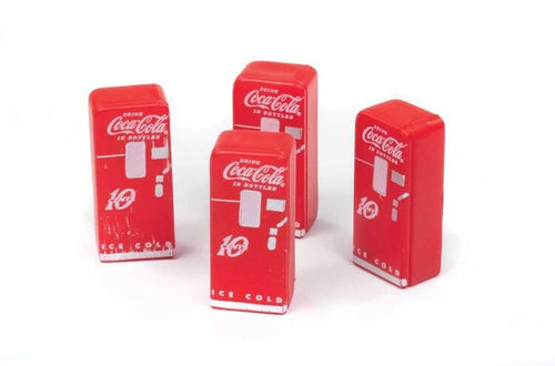 Classic Metal Work HO Coca-Cola Machines pkg(4) - 1950's Era
