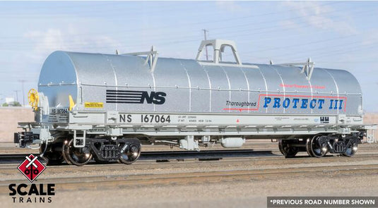 ScaleTrains Rivet Counter HO Thrall-Trinity 42’ Single-Hood Coil Steel Car - NS #167020
