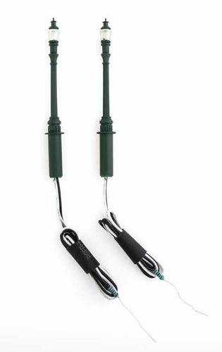 Walthers SceneMaster HO LED Streetlight 2-Pack - Cast Iron Column