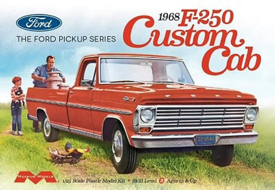 Moebius 1/25 1968 Ford F-250 Custom Cab Pickup
