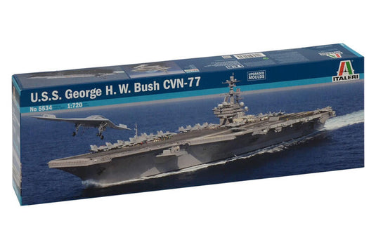 Italeri 1/720 USS George H.W. Bush CVN-77