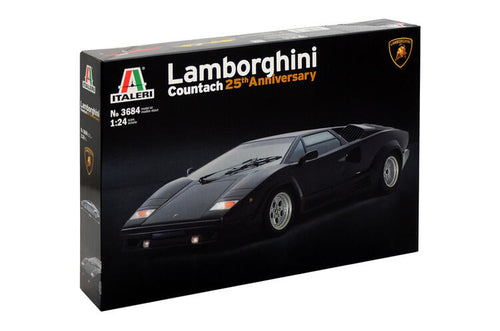 Italeri 1/24 Lamborghini Countach 25th Anniversary