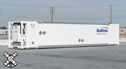 Scaletrains Operator HO CIMC 53'Reefer Container With Sound, Quicktrax TFI #6259