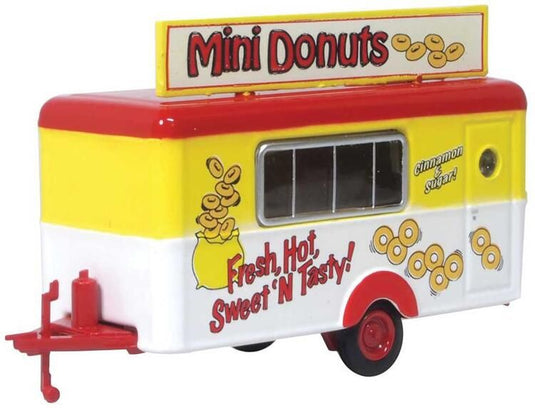 Oxford Diecast HO Mobile Trailer Mini Donut