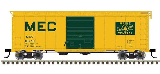 Atlas Master Line HO 40' Postwar Boxcar with 8' Door - Maine Central #8693