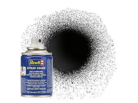Revell Spray Color Acrylic Aerosol - Black 