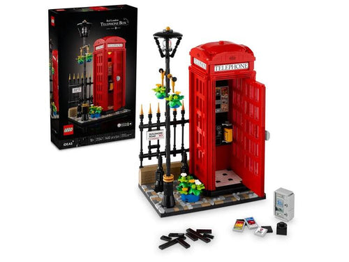 LEGO® 21347 Red London Telephone Box - Ideas® #055