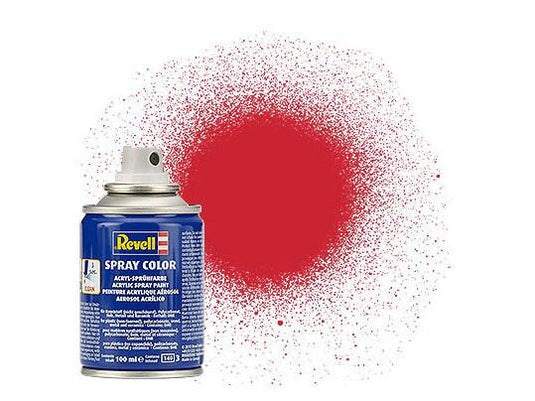 Revell Spray Color Acrylic Aerosol - Fiery Red 