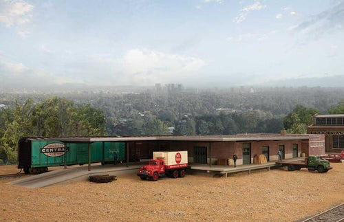Walthers Cornerstone HO Mid-Century Modern Freight Station - Kit