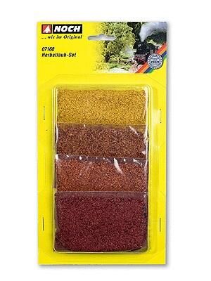 Noch Leaf Foliage Set - Autumn Yellow, Red, Red/Brown, Orange/Brown