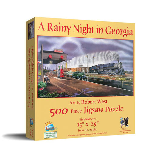 SunsOut A Rainy Night in Georgia Puzzle - 500 Pieces