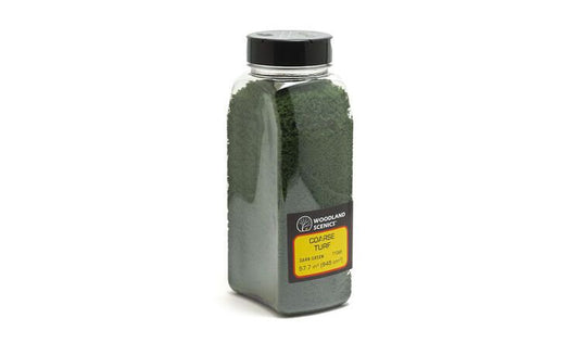 Woodland Scenics Coarse Turf Dark Green Shaker 32oz