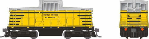 Rapido Trains HO GE 44-Ton w/DCC & Sound - Greater Winnipeg Water District : #100