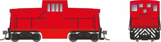 Rapido Trains HO GE 44-Ton w/DCC & Sound - Industrial Red