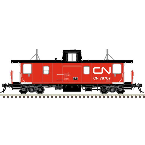 Atlas Master Line HO PSC (Pointe St-Charles) Caboose - White Corner Stripe - CN