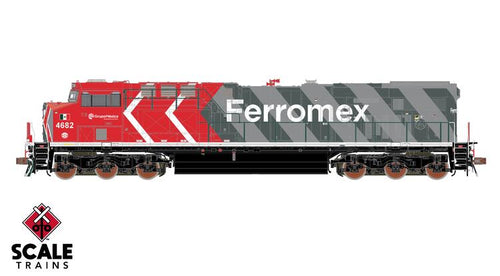 ScaleTrains Rivet Counter HO GE ES44AC w/DCC & Sound - Ferromex
