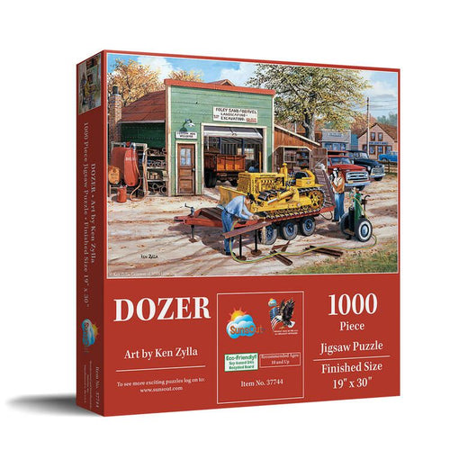 SunsOut Dozer Puzzle - 1000 Pieces