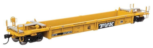 Walthers Mainline HO - Thrall Rebuilt 40' Well Car - Trailer-Train DTTX #747323