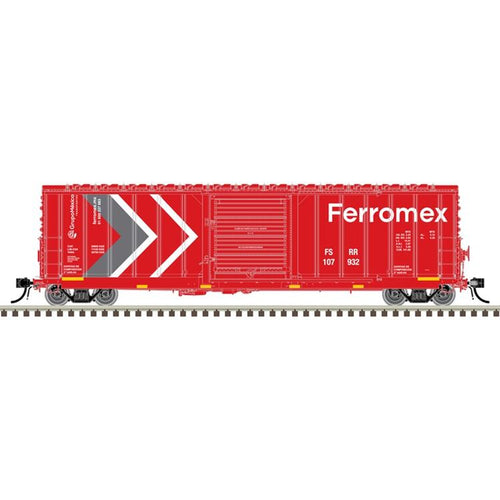 Atlas Master Line HO CNCF 5000 Box Car Ferromex #106493