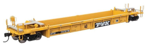 Walthers Mainline HO - Thrall Rebuilt 40' Well Car - Trailer-Train - DTTX