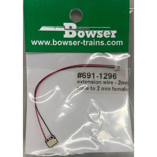 Bowser extension wire - 2mm male to 2 mm female
