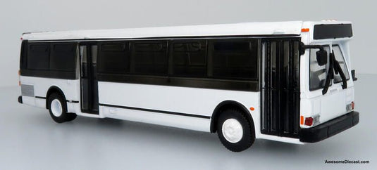 Iconic Replicas 1:87 1980 Grumman 870 Transit Bus : Blank White