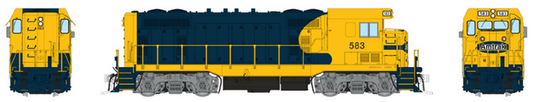 Rapido Trains HO ATSF CF7 w/ Square Cab (DC/DCC/Sound): Amtrak (ATSF Patch) #583
