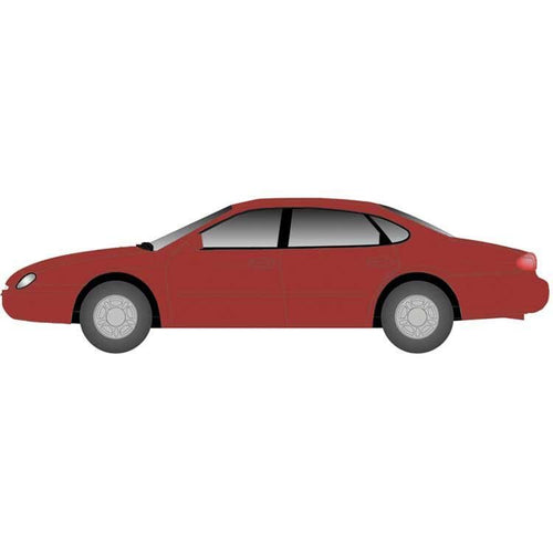 Atlas HO 1996 Ford Taurus 4-Door Sedan - Toreador Red