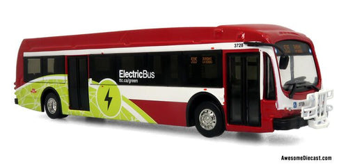 Iconic Replicas 1:87 2021 Proterra ZX5 Electric Transit Bus: TTC Toronto